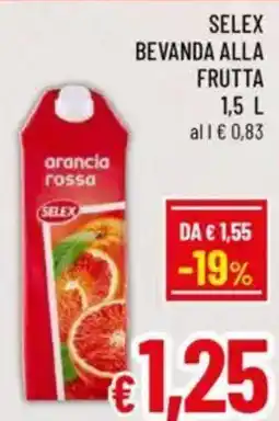 A&O Selex bevanda alla frutta offerta