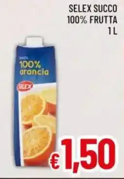 A&O Selex succo 100% frutta offerta