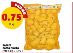 PENNY Patate pasta gialla offerta