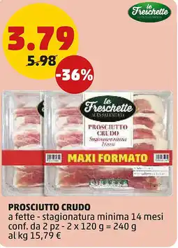 PENNY Le freschette prosciutto crudo offerta