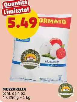 PENNY Mozzarella offerta