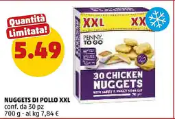 PENNY Nuggets di pollo xxl offerta