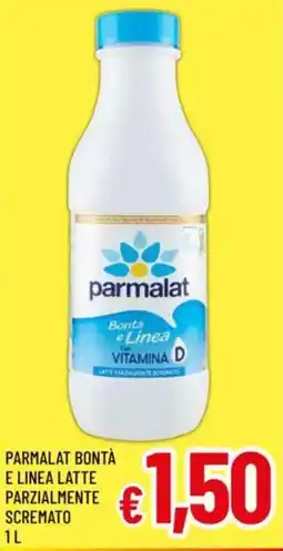 A&O Parmalat bontà e linea latte parzialmente scremato offerta