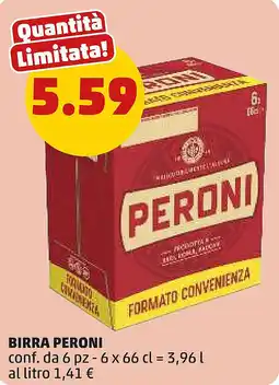 PENNY Birra PERONI offerta