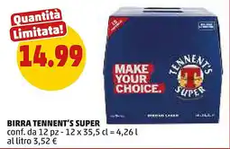 PENNY Birra TENNENT'S SUPER offerta
