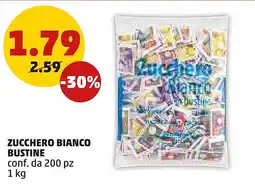 PENNY Zucchero bianco bustine offerta