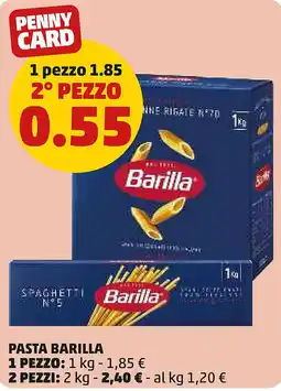 PENNY Pasta BARILLA offerta