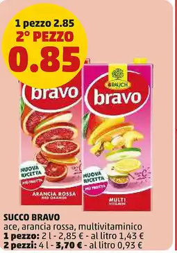 PENNY Succo BRAVO offerta