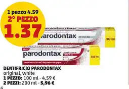 PENNY Dentifricio PARODONTAX original, white offerta