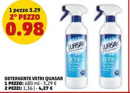 PENNY Detergente vetri QUASAR offerta