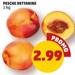 PENNY Pesche nettarine offerta