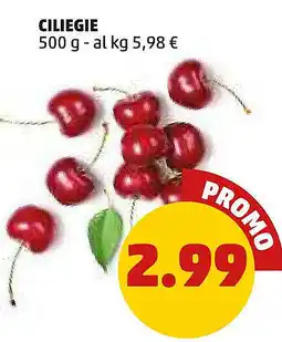 PENNY Ciliegie offerta