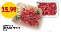 PENNY Straccetti di bovino adulto offerta