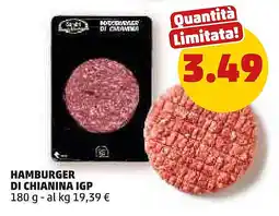 PENNY Hamburger di chianina igp offerta