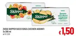 A&O Zuegg skipper succo senza zuccheri aggiunti offerta