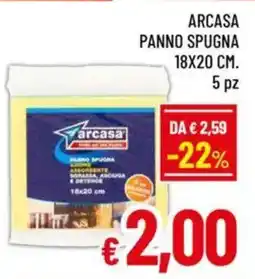 A&O Arcasa panno spugna 5 pz offerta