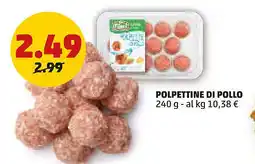 PENNY Polpettine di pollo offerta