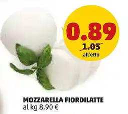 PENNY Mozzarella fiordilatte offerta