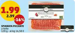 PENNY Spianata piccante a fette offerta