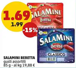 PENNY Salamini BERETTA offerta