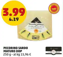 PENNY Pecorino sardo maturo dop offerta