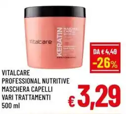 A&O Vitalcare professional nutritive maschera capelli vari trattamenti offerta