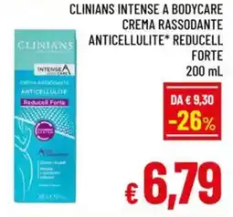 A&O Clinians intense a bodycare crema rassodante anticellulite reducell forte offerta