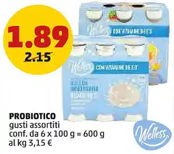 PENNY Welless probiotico offerta