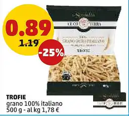 PENNY TROFIE grano 100% italiano offerta