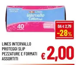 A&O Lines intervallo proteggi slip pezzature e formati assortiti offerta