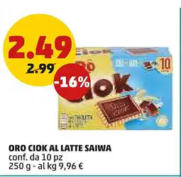 PENNY Oro ciok al latte saiwa offerta