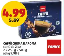 PENNY Penny caffè crema e aroma offerta