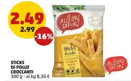 PENNY Sticks di pollo croccanti offerta