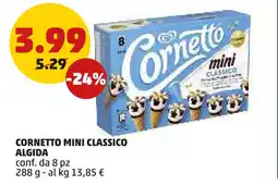 PENNY Cornetto mini classico ALGIDA offerta