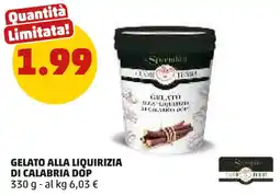 PENNY Gelato alla liquirizia di calabria dop offerta