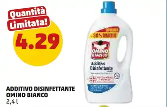 PENNY Additivo disinfettante OMINO BIANCO offerta