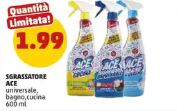 PENNY SGRASSATORE ACE universale, bagno,cucina offerta