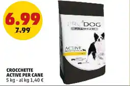 PENNY Crocchette active per cane offerta