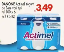 Despar DANONE Actimel Yogurt da Bere vari tipi offerta