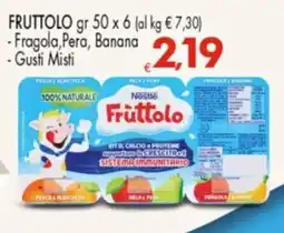 Despar FRUTTOLO -Fragola, Pera, Banana -Gusti Misti offerta