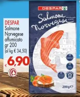 Despar DESPAR Salmone Norvegese affumicato offerta