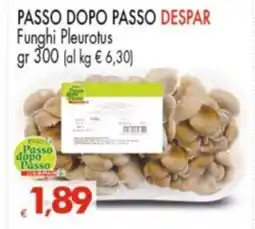 Despar PASSO DOPO PASSO DESPAR Funghi Pleurotus offerta