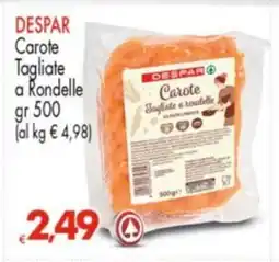Despar DESPAR Carote Tagliate a Rondelle offerta
