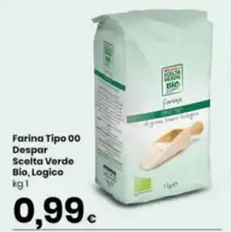 Despar Farina Tipo 00 Despar Scelta Verde Bio, Logico offerta