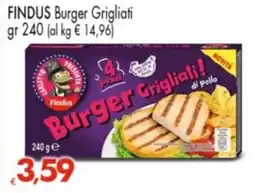 Despar FINDUS Burger Grigliati offerta
