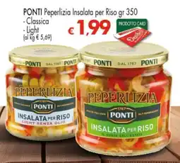 Despar PONTI Peperlizia Insalata per Riso offerta