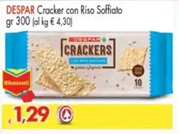 Despar DESPAR Cracker con Riso Soffiato offerta