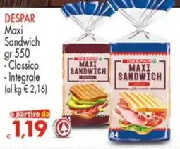 Despar DESPAR Maxi Sandwich offerta