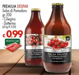 Despar PREMIUM DESPAR Salsa di Pomodoro offerta