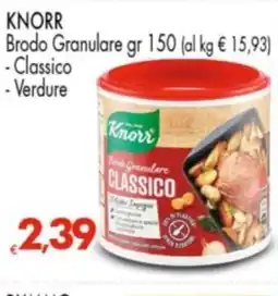 Despar KNORR Brodo Granulare offerta